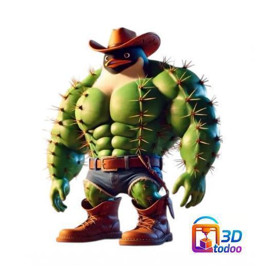 4.25 Penguinelli Cactussini Meme Brainrot italian