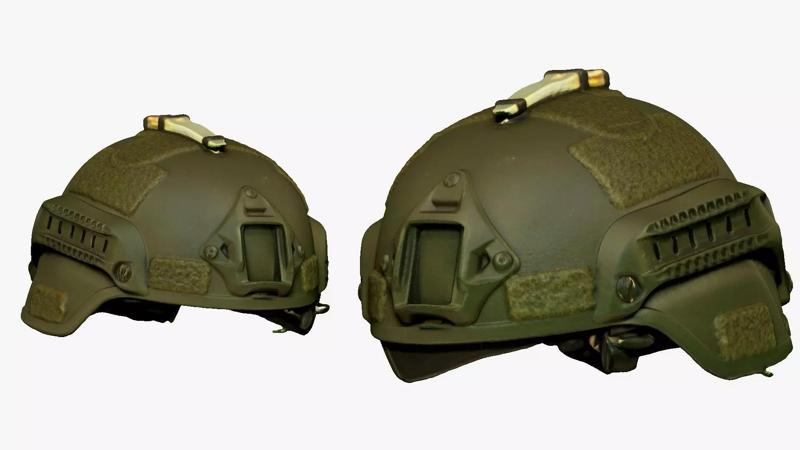001301 army green helmet 3dp