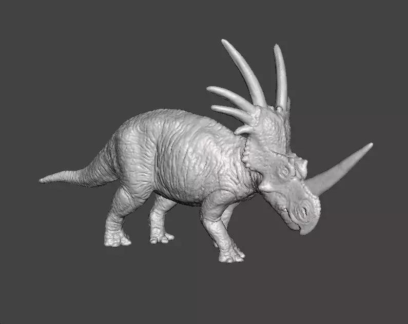 STYRACOSAURUS REALISTIC FIGURE MODEL DINOSAUR WILDLIFE RPG
