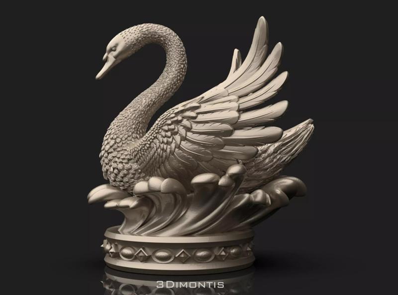 Swan Sculpture