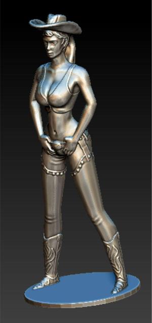 ACTION FIGURE COWGIRL