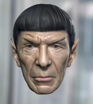 Star Trek II Leonard Nimoy Spock Headsculpt