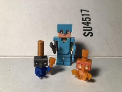 Lego Compatible Copper Golem/Arch Illager Minifig