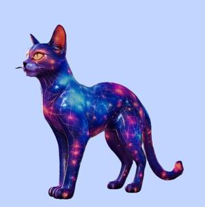 Cosmic Cat - Guardian of the Stars