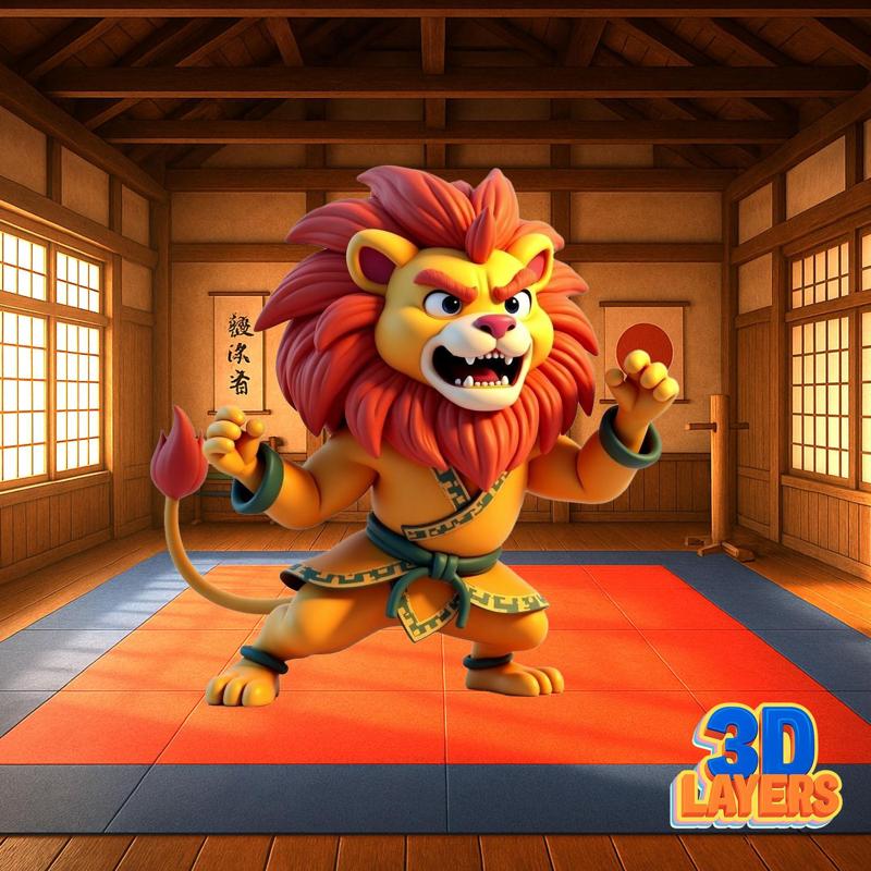 Kung Fu Lion - Roaring Warrior