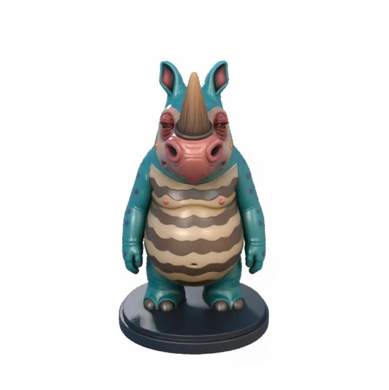 Rhino-Warrior - 3D Model for Printing