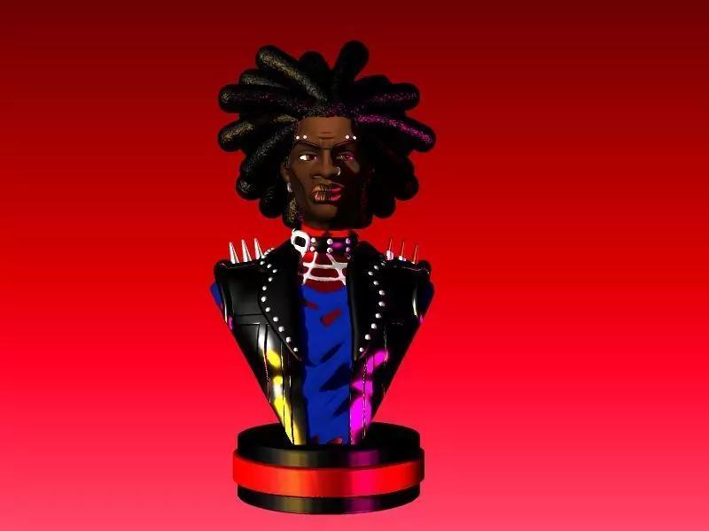 SPIDER PUNK HOBIE BROWN UNMASKED SPIDERMAN