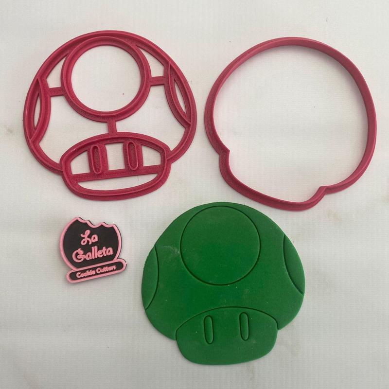 Super Mario Bross Mushroom Stamp Cutter