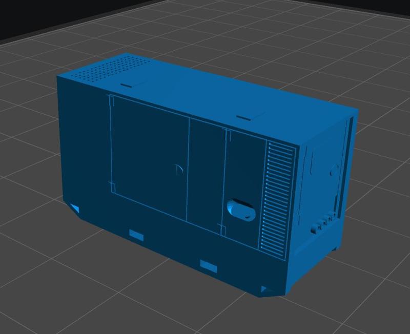 HO 1/87 - SBB / CFF / SNCF - Atlas copco Qas100 generator