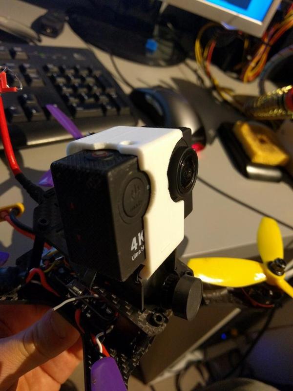 Realacc x210 Eken H9 mount