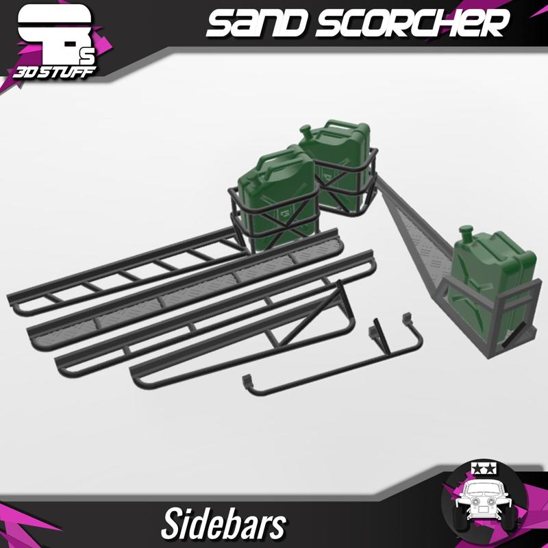 1/10 - Sidebars - Tamiya Sand Scorcher
