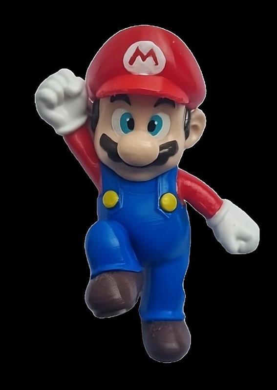 Figure Mario Bros jumping - Figure of Mario Bros jumping