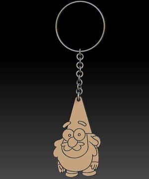 Gnom Keychain