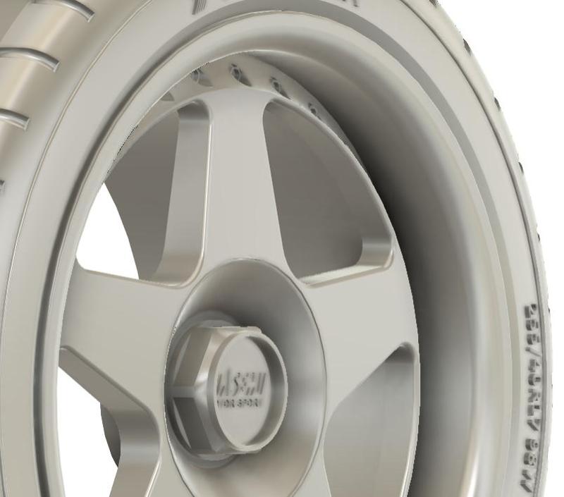 1/24 17x9 SSR Hasemi Sport PROT-GT wheels