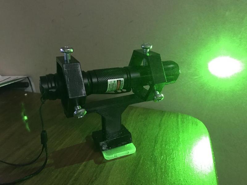 Laser Holder for Telescope