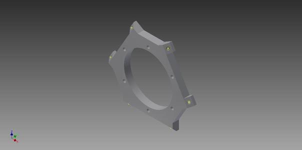 Kossel Clear Effector for magnetic arms
