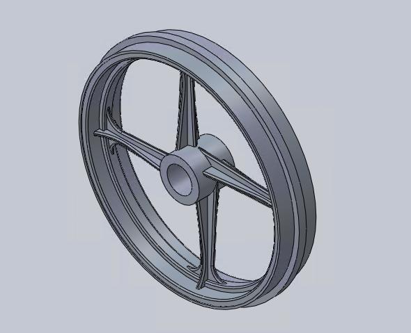Kenny Roberts 1983 front wheel for his YZR500 OW70
