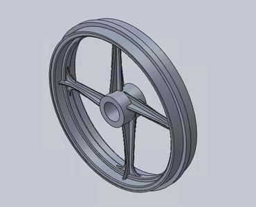 Kenny Roberts 1983 front wheel for his YZR500 OW70