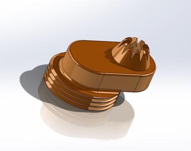 POLIN MULTIDROP JUNIOR COOKIE MACHINE STAR OFFSET NOZZLE