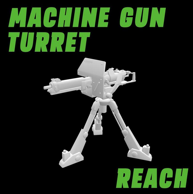 Machine Gun Turret! - Halo