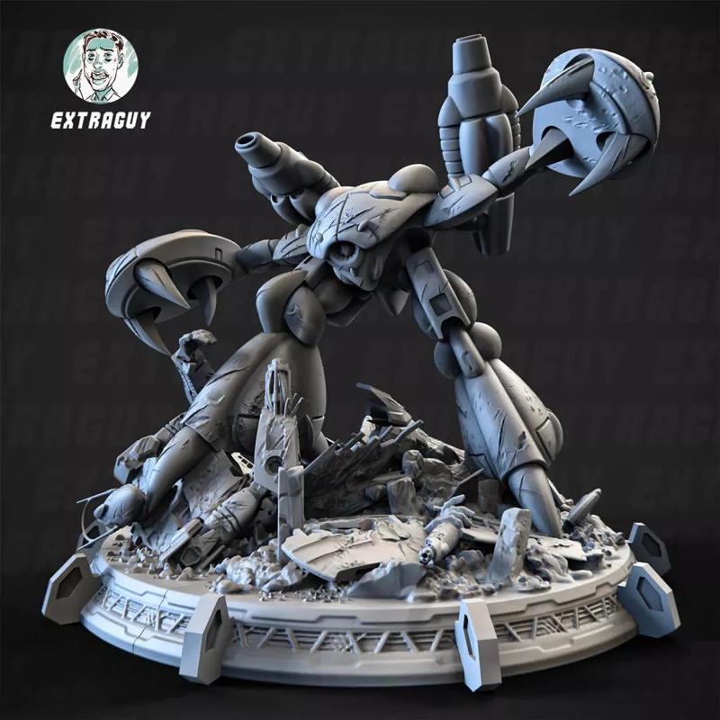 Mecha Crabby Patty Static Set 100mm