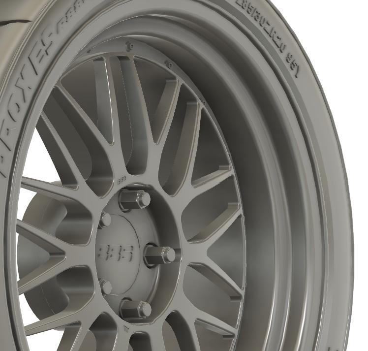 1/24 20x10/20x11 BBS LM wheels set for Toyota GR Supra