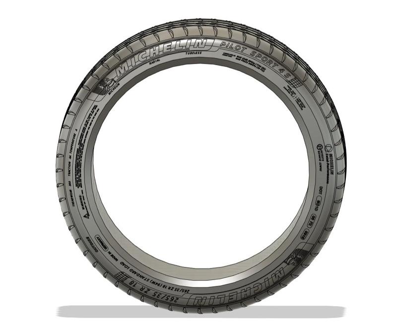 Michelin Pilot Sport tires 265/35 R18