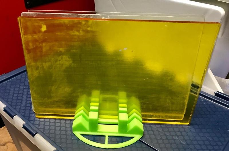 Glass Print Bed Rack - Borosilicate