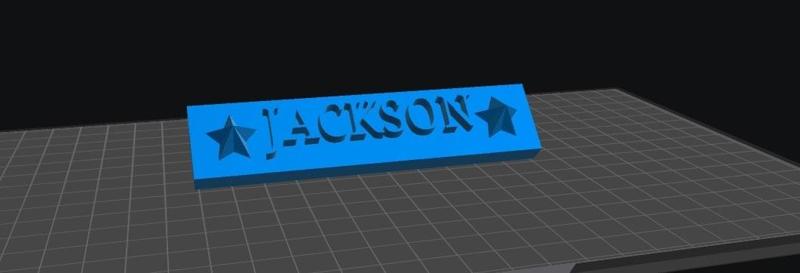 Jackson Nameplate