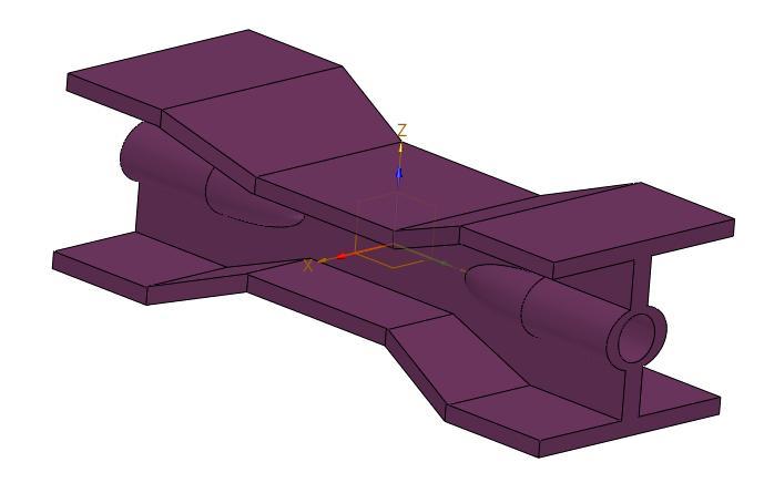 Tamiya truck 1/14 crossbeam with M3 insert Nut High quality