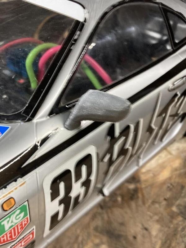mirror for tamiya toyota supra v2