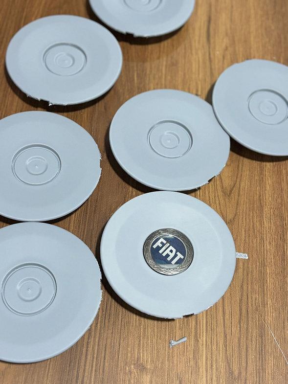 Fiat Punto (03-05) wheel cover center