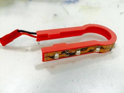 LED holder for NightHawk 250 Pro