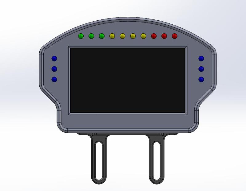 Vocore 5inch dash with 16 leds
