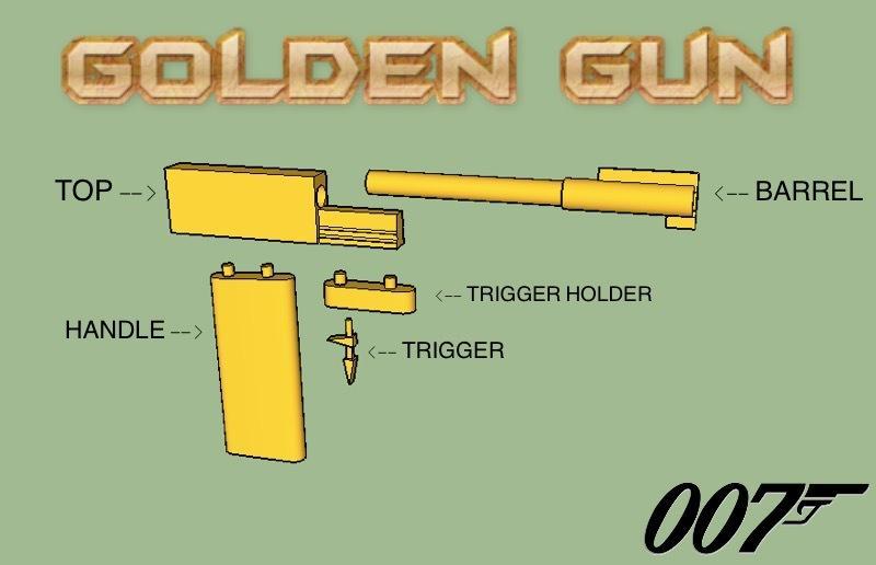 Golden Gun From James Bond