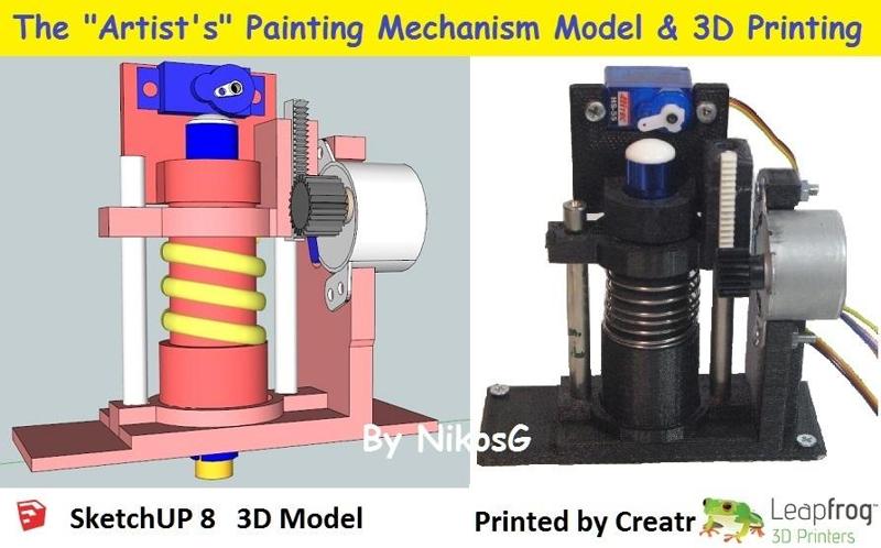 Chalk Painting Mechanism
