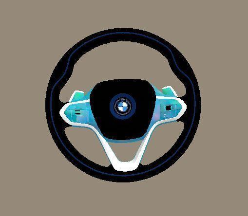 2013 BMW i8 Steering Wheel