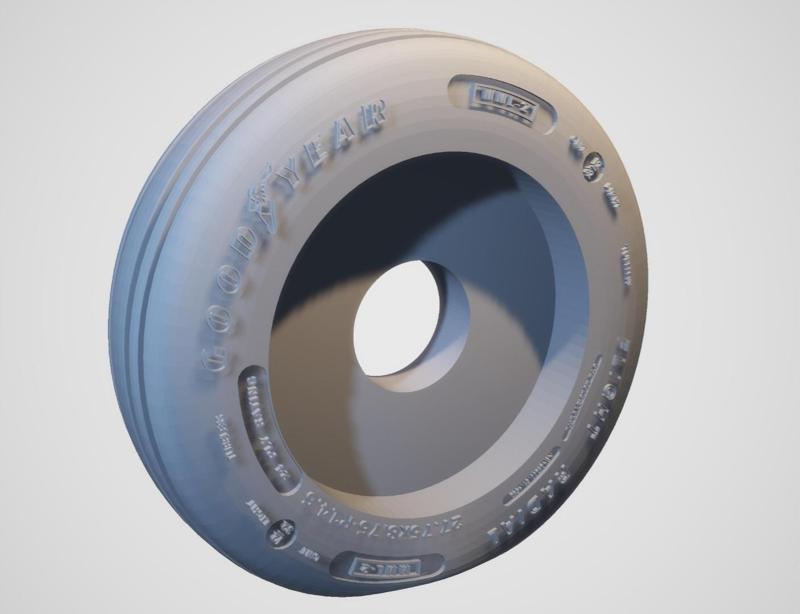 F-16C/D MLG Wheel (Heavy) 27.75x8.75-R14.5