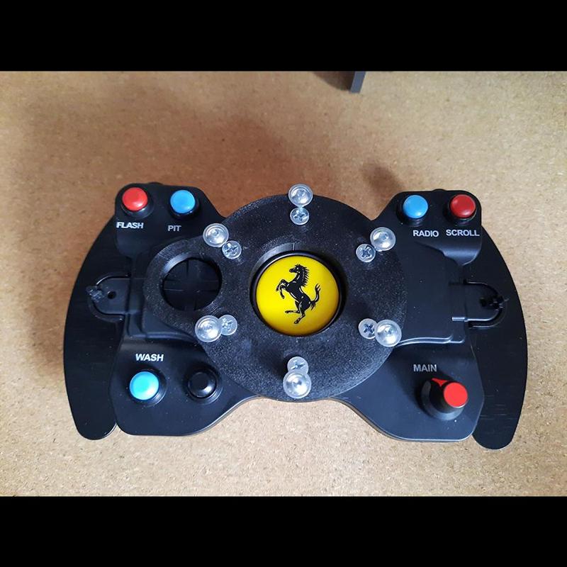 6X70MM WHEEL ADAPTER/HUB FOR THRUSTMASTER FERRARI GTE/599XX EVO WHEELS