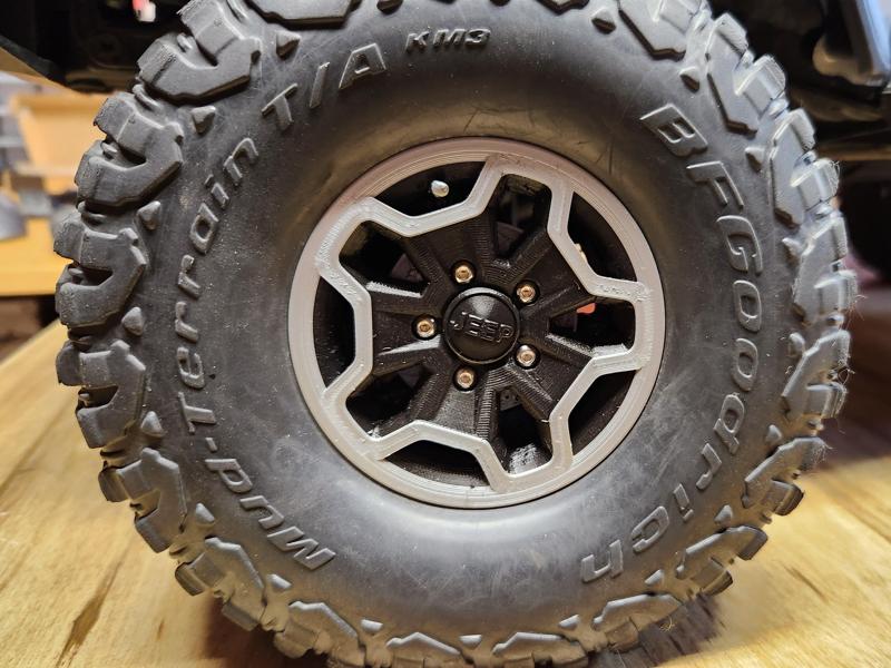 2.9" Rubicon Style Wheel for SCX6