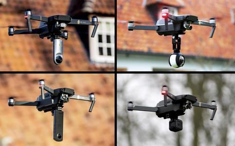 DJi Mavic Pro Camera mount for GoPro, Gear 360, Ricoh Theta & LG 360 Cam 