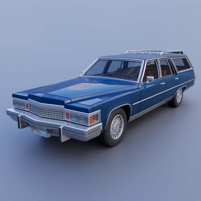 Cadillac Fleetwood Brougham Station Wagon 1979