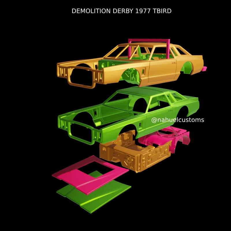 DEMOLITION DERBY 1977 TBIRD