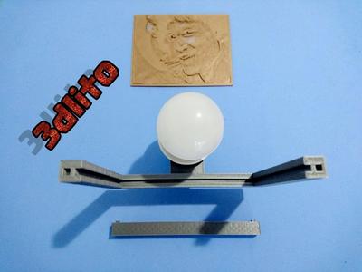 soporte luz litofania