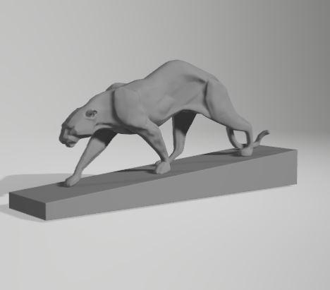 Cougar Sculpture