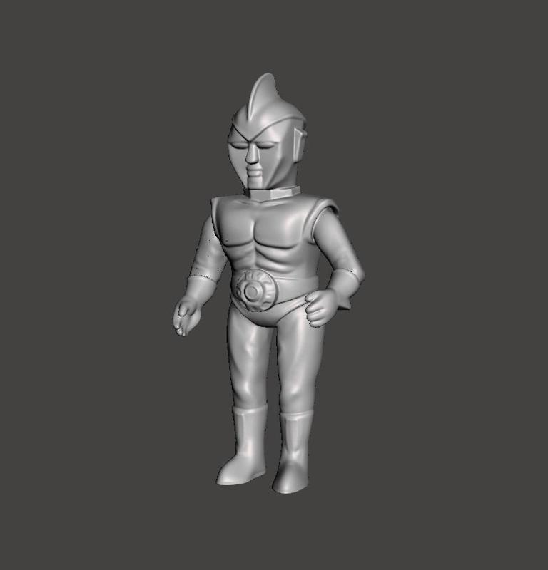 FAN ART Fake Spectreman 2 STYLE Sofubi