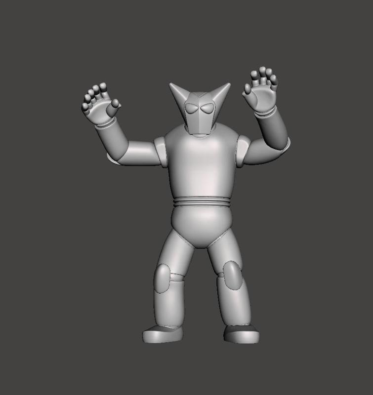 RETRO STYLE FAN ART Black Ox tetsujin 28