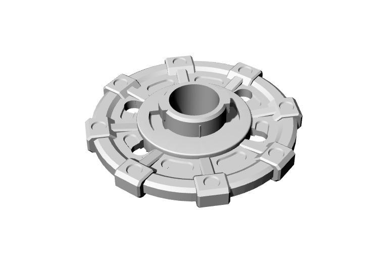 Beyblade metal fight/metal fusion spin track shield 130/S130