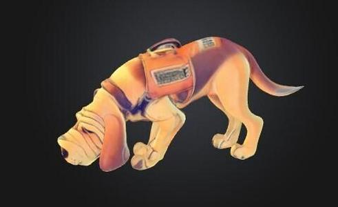 SAR DOG rescue dog Bloody Mantrailer