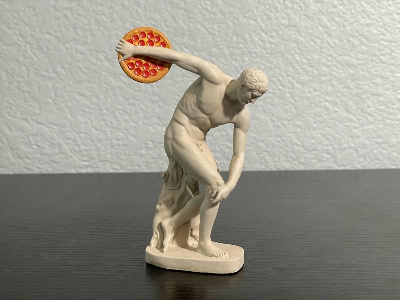 Pizza Discus Thrower